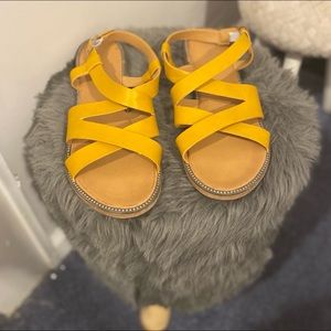 Yellow Sandals